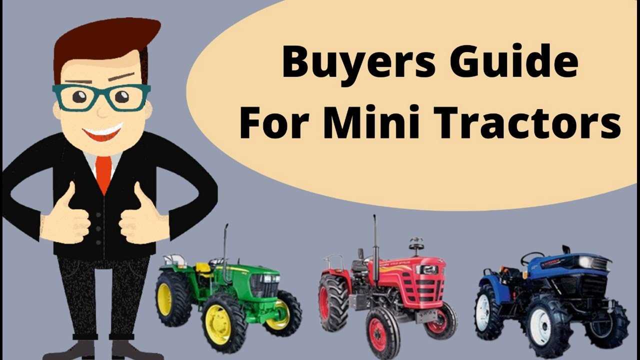 Maintenance Tips for Your Minitractor