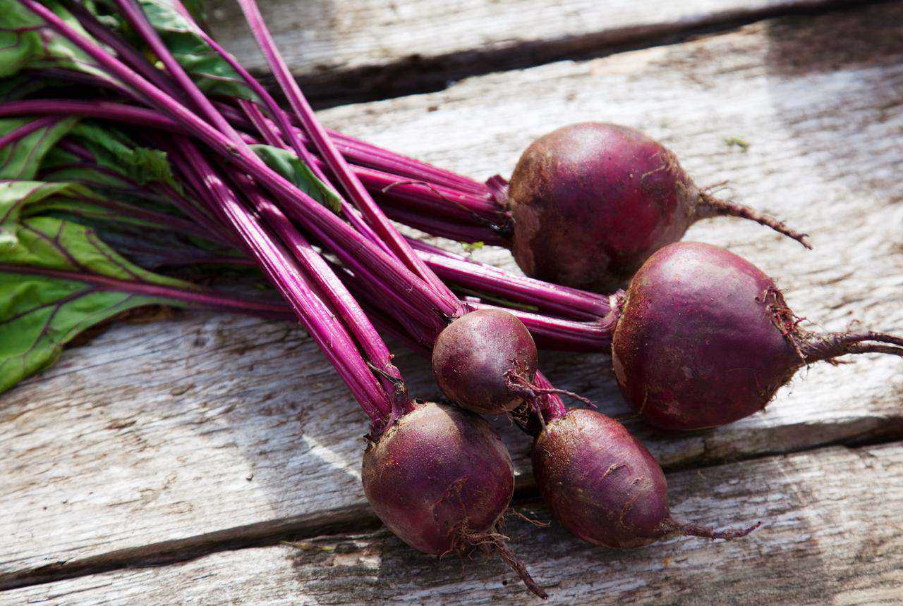 Freezing beetroot for long-term storage: