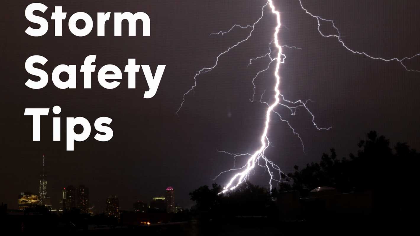 Essential Steps for Thunderstorm Plant Preparation: Stay Safe and Protected