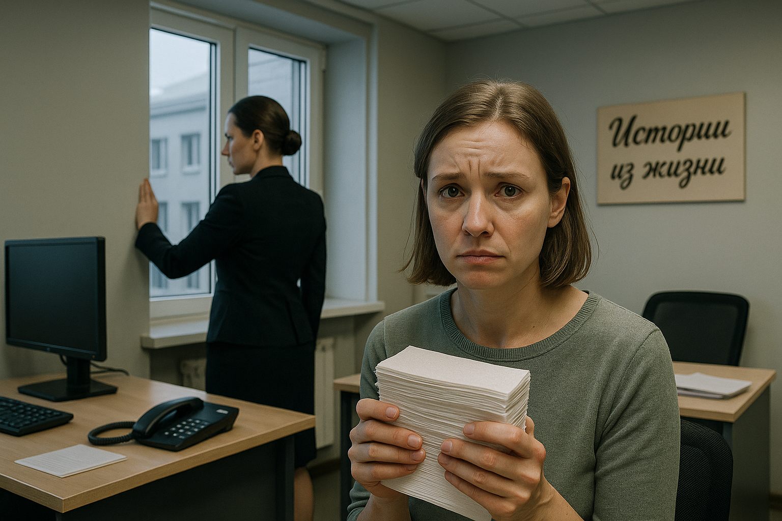 — Когда воздух превращается в удушье: как Оксана изменила атмосферу в офисе — Когда воздух превращается в удушье: как Оксана изменила атмосферу в офисе