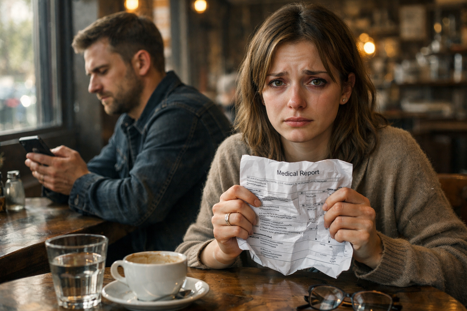 — Она обняла его, но к утру уже знала правду, которая разбила всё.