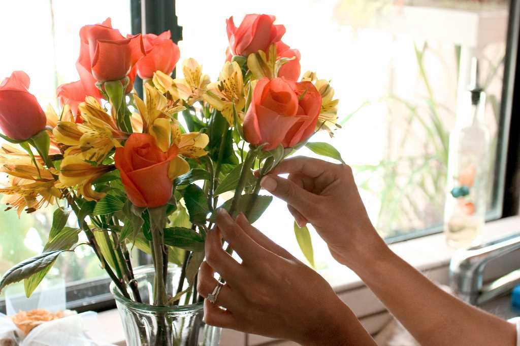 Как правильно хранить цветы после покупки?